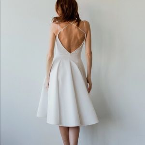 A brand new never-worn Carol Hannah Bryant wedding dress